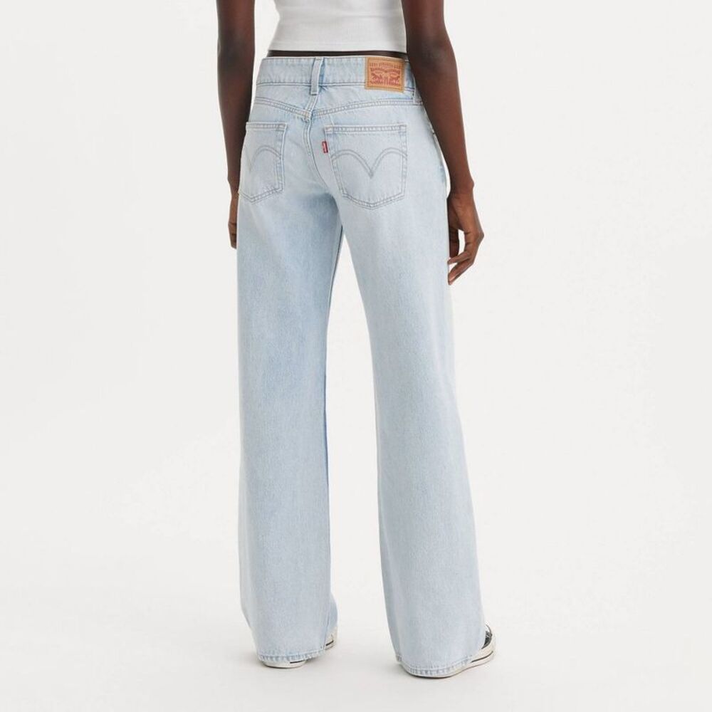 Levi's -  Women's Low-Rise Superlow Loose Jeans - Abr Abraided Art - Picture 3 of 3